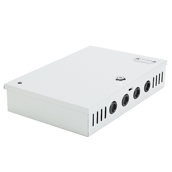 240W 10A 18CH DC24V Output Switch Mode CCTV Distribution Box Portable Power Supply For IR Camera Monitoring Equipment LED Tape Lights